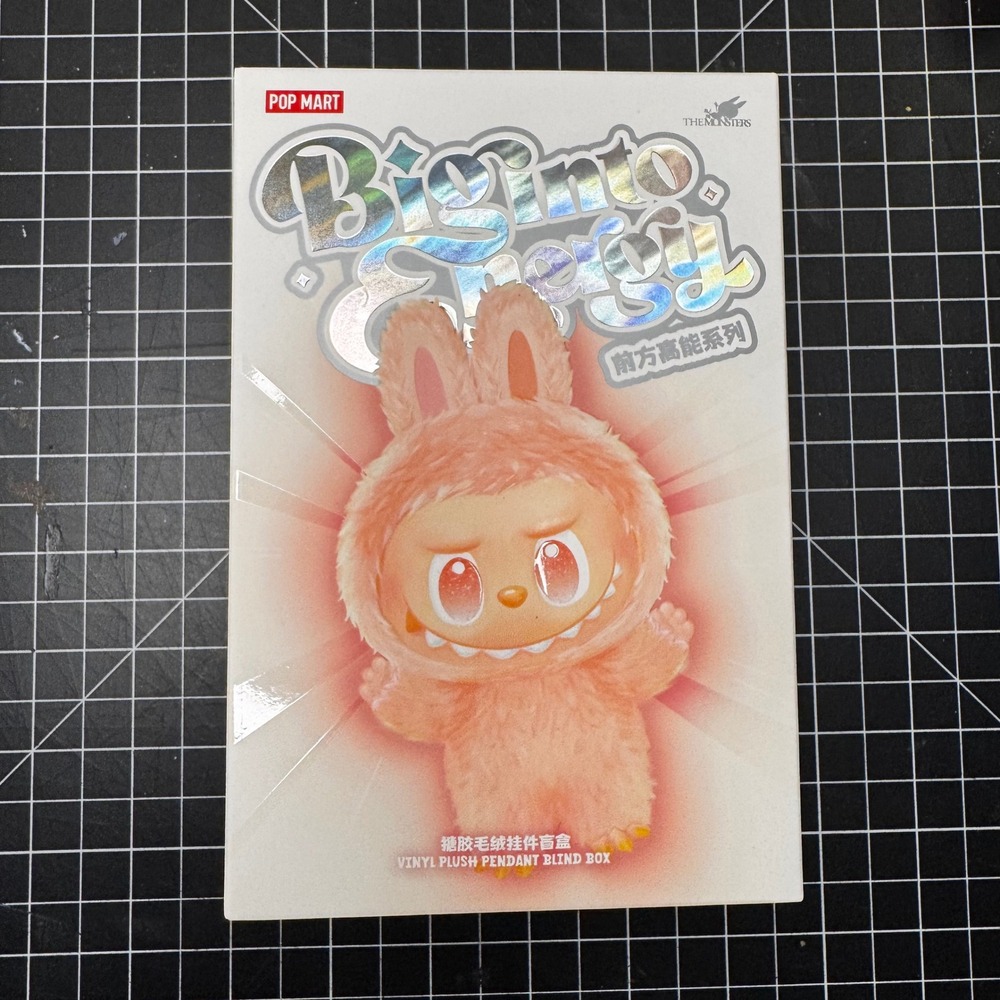 Authentic Labubu Sealed FROM Pop Mart The Monsters Big‎ Into Energy "Love"